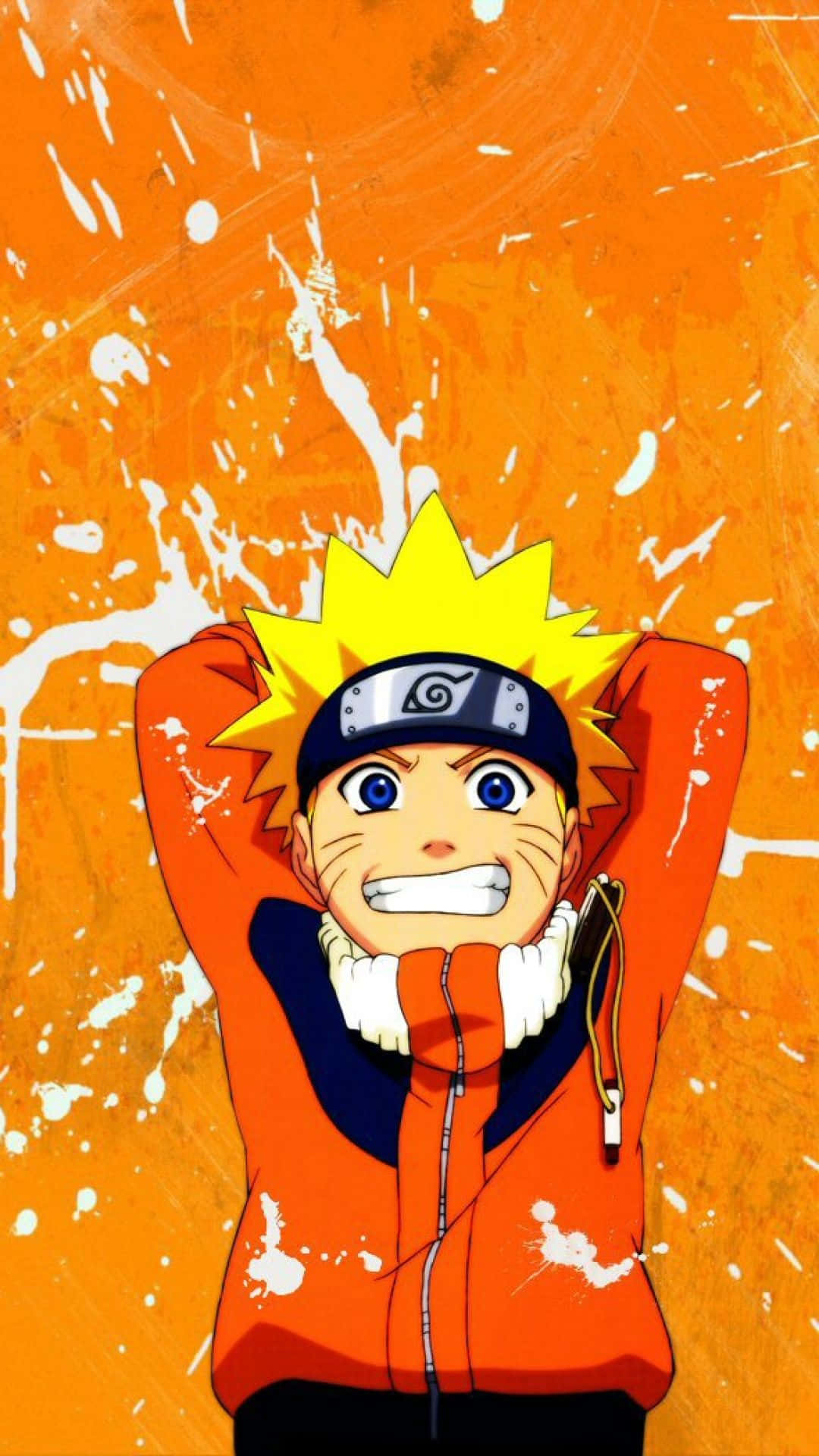 Epiese Naruto Gevegstoneel Mobiele Muurpapier