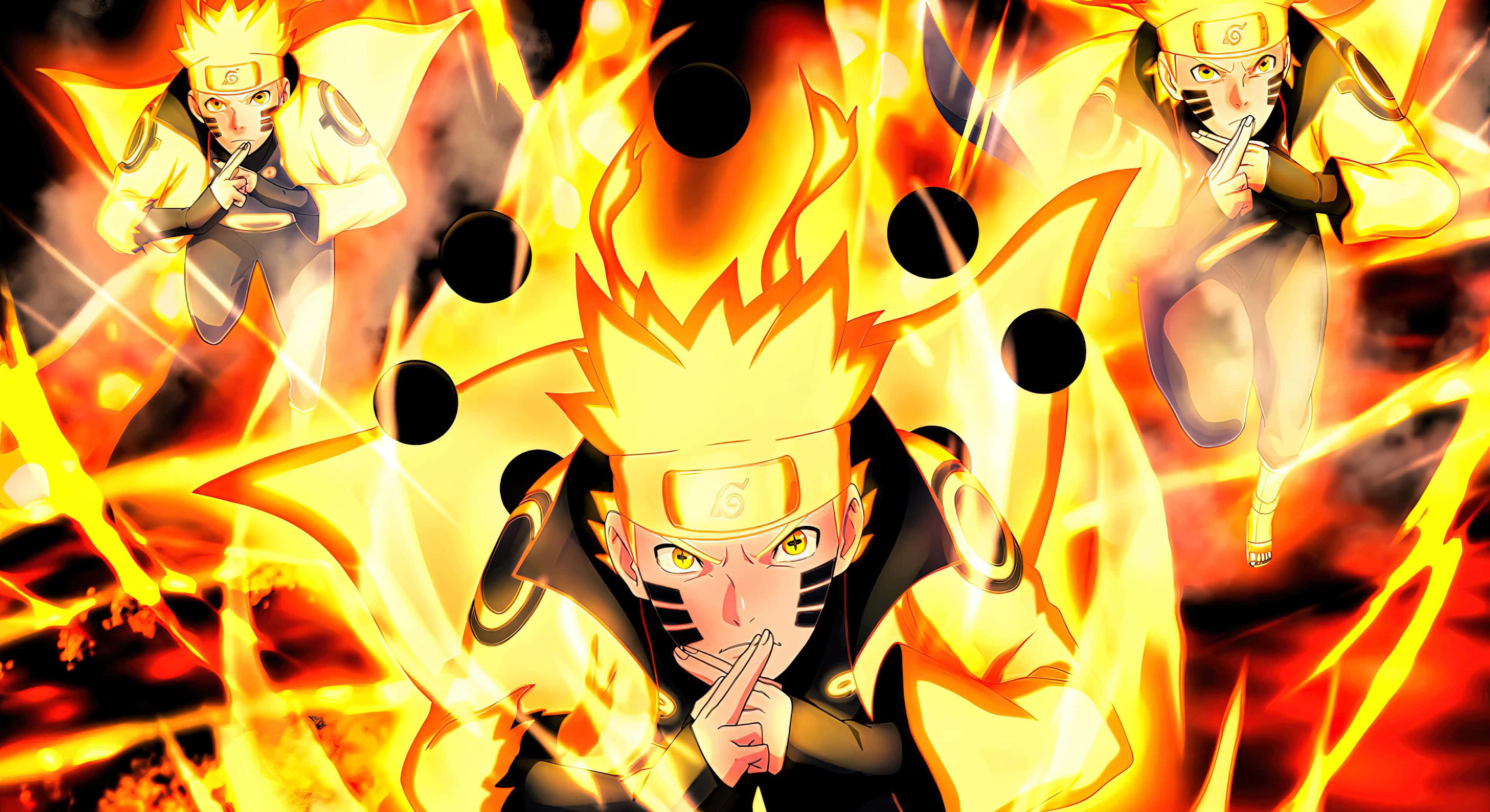 Epiese Oomblik van die Naruto Shippuden-reeks Muurpapier