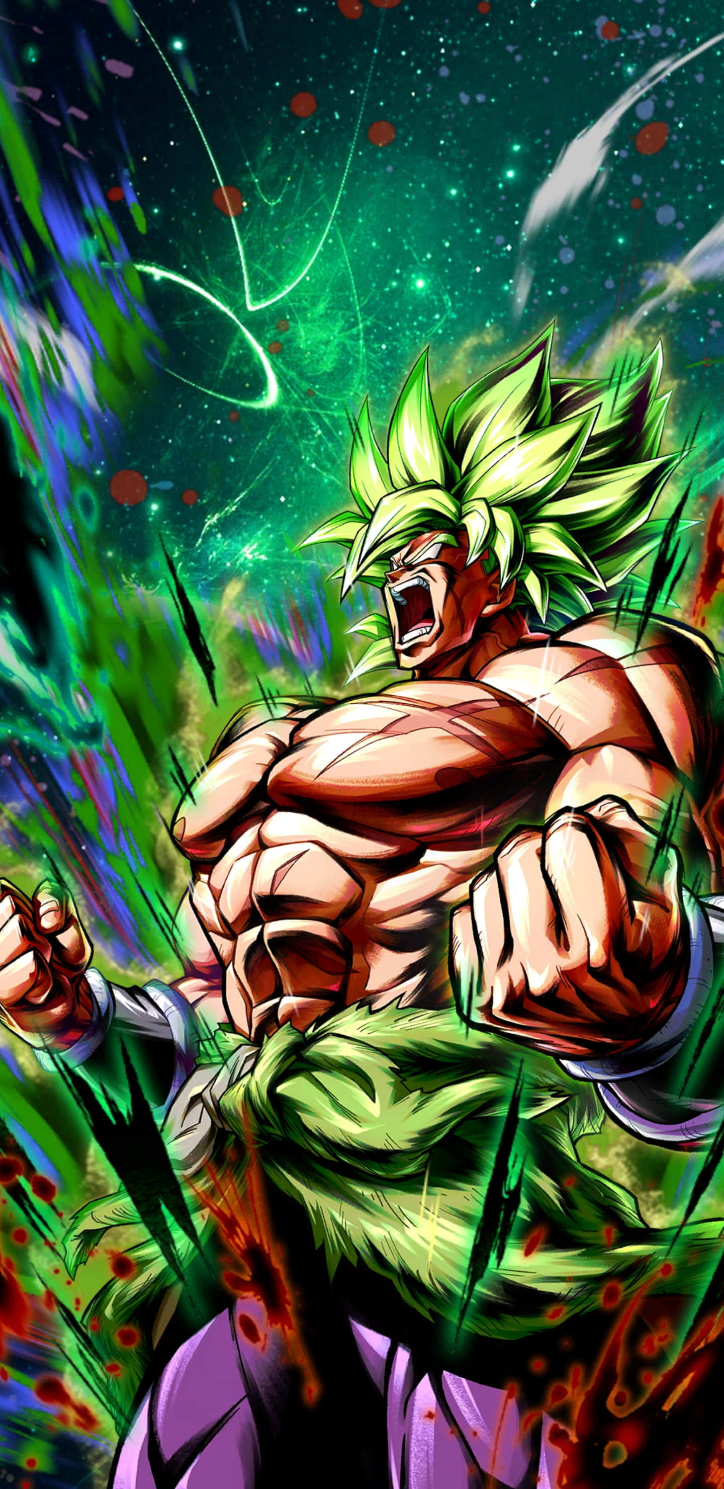 Epiese Stryd Tussen Goku en Vegeta in Dragon Ball Muurpapier