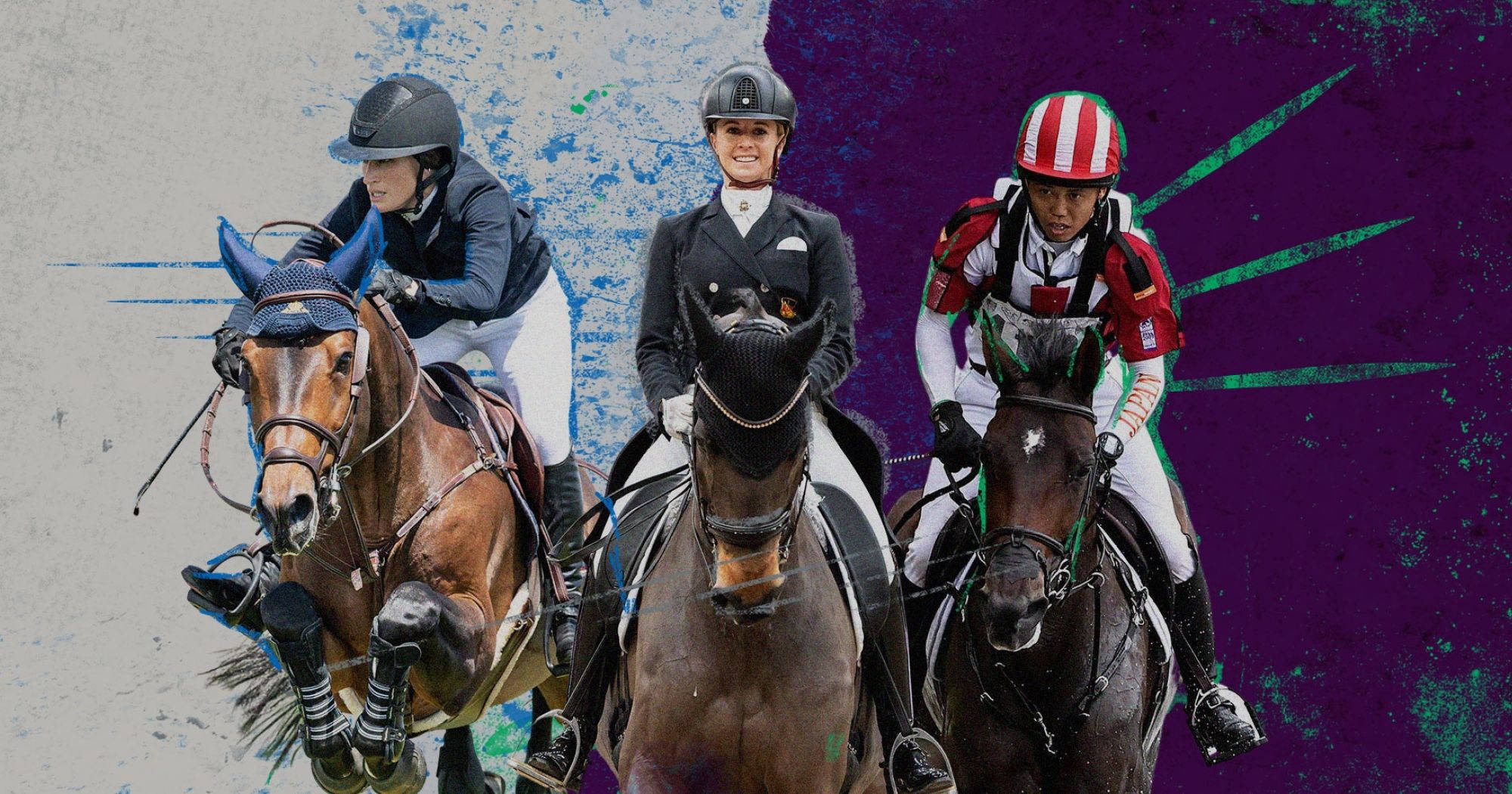 Equestrian Sport Ons Speel Nie-veldtog Muurpapier