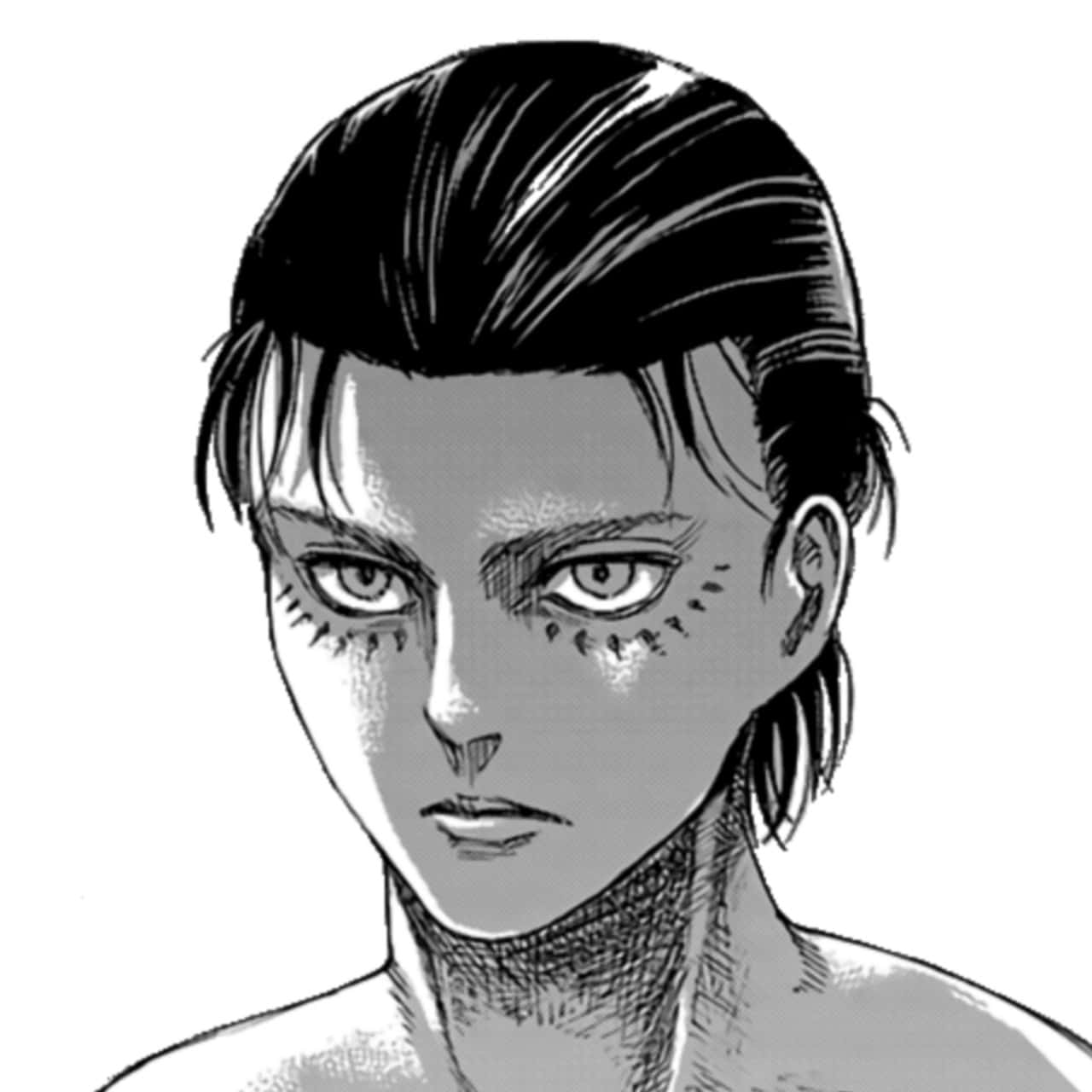 Eren Yeager PFP Manga Muurpapier