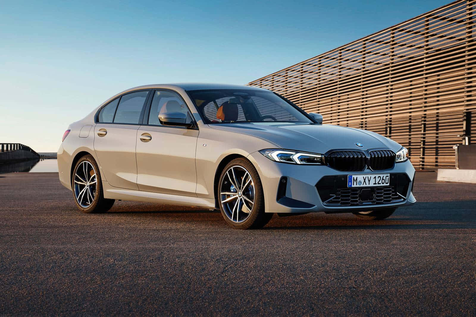 Ervaar die krag van BMW Muurpapier