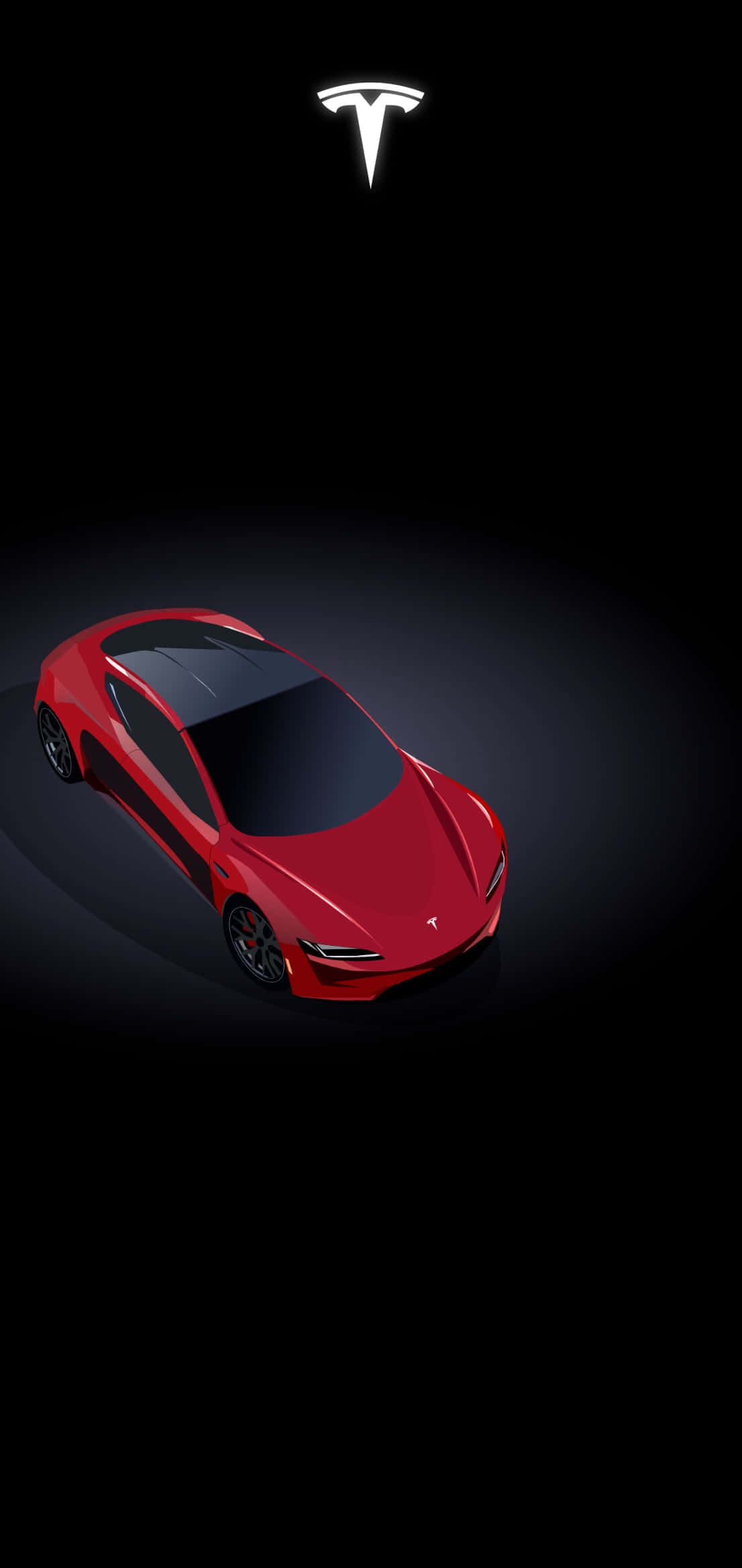 Ervaar die krag van mobiele tegnologie met Tesla se nuwe iPhone Muurpapier