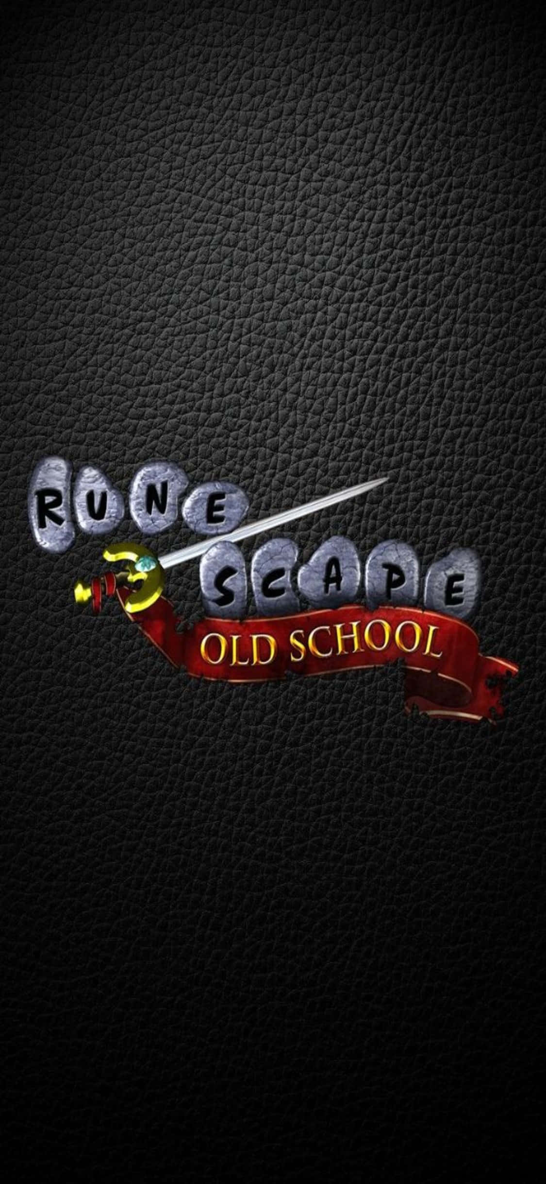 Ervaar die opwinding van avontuur op jou iPhone X met Runescape Oldschool Muurpapier