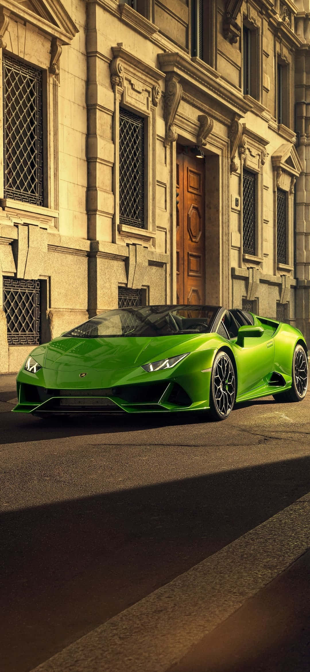 Ervaar die Opwinding van Bestuur van 'n Lamborghini met Google Pixel 3xl Muurpapier