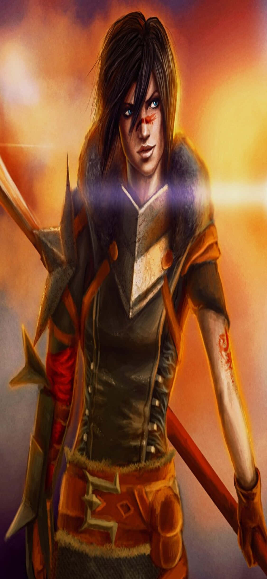 Beleef die Rolspel Avontuur van Dragon Age Inquisition op Jou iPhone Xs Muurpapier