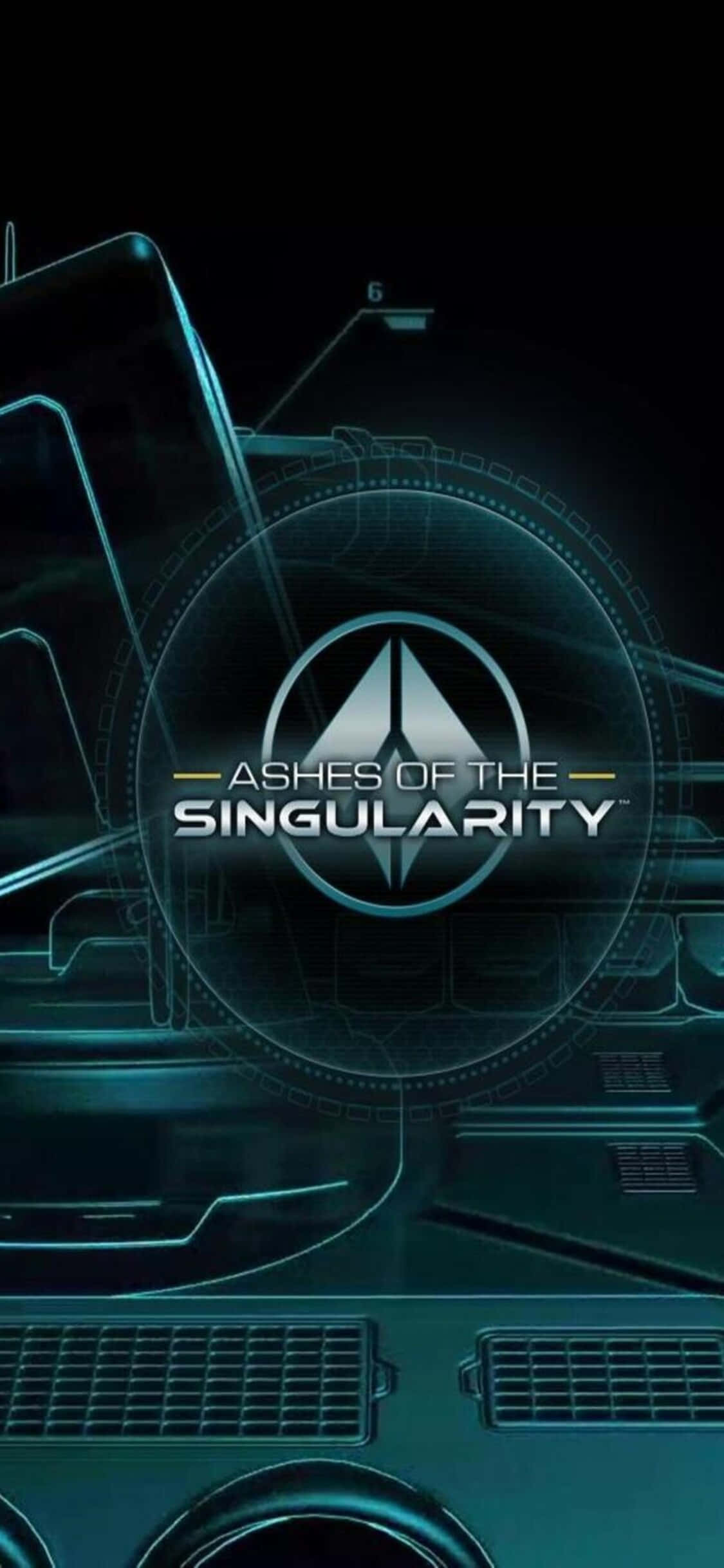 Beleef die Skoonheid van Ashes Of The Singularity op iPhone X Muurpapier