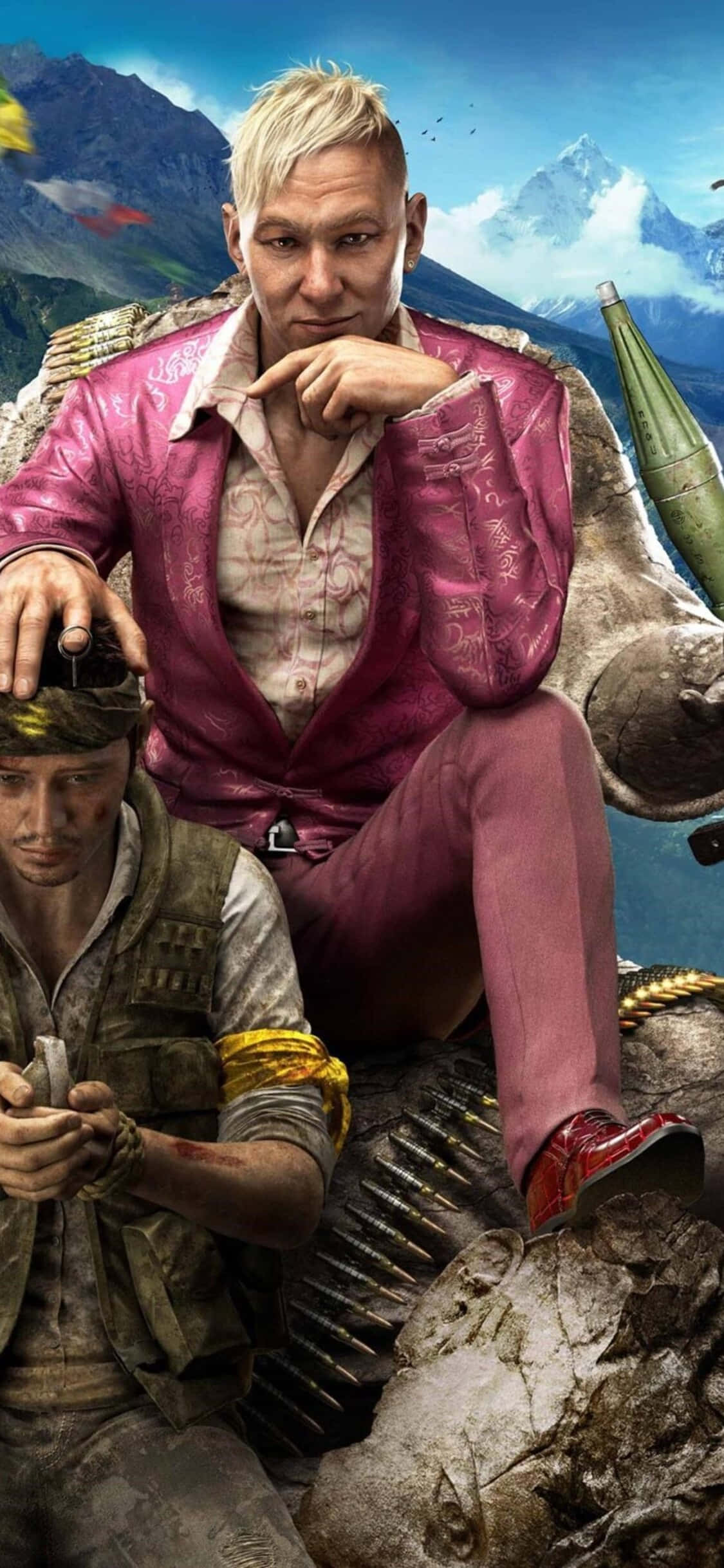 Ervaar Far Cry 4 deur die nuutste iPhone Xs Tegnologie Muurpapier
