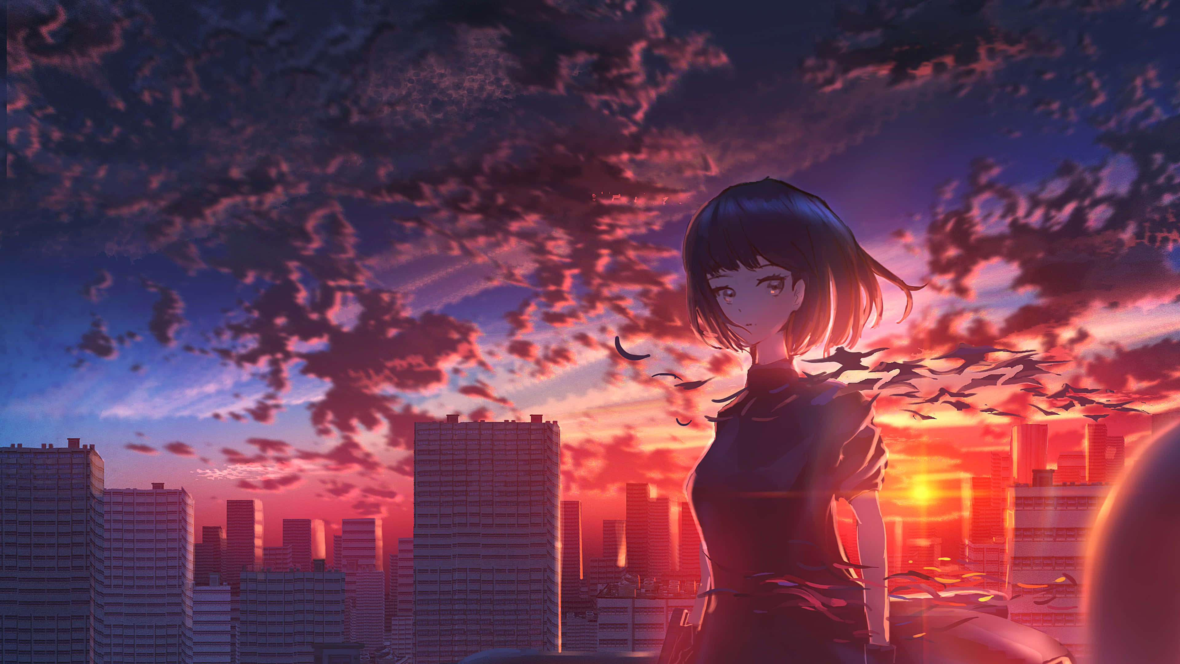 Ervaar hoër definisie met Anime 4K Muurpapier