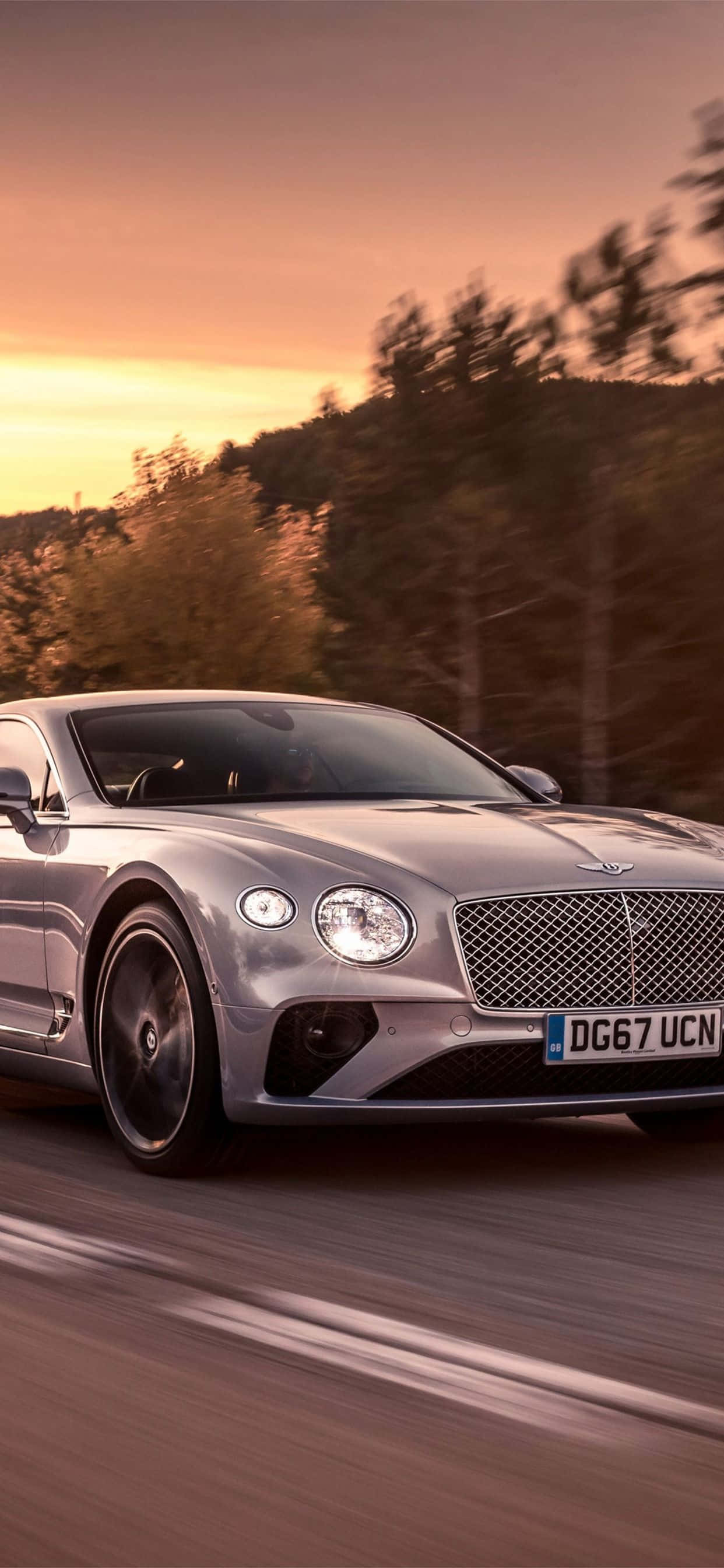 Ervaar Luuksheid Met iPhone Xs Max Bentley Muurpapier