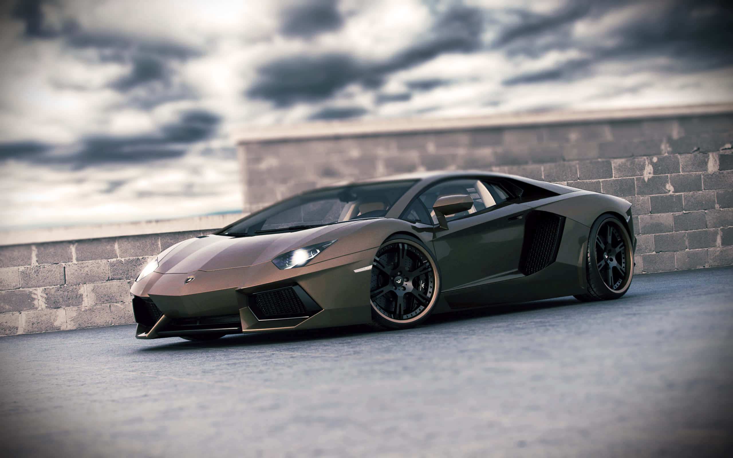 Ervaar topprestasie met Lamborghini Muurpapier