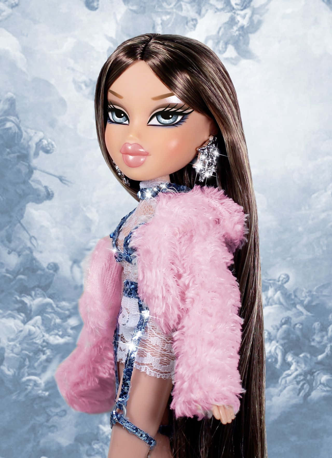 Estetiese Bratz-pop Jade Muurpapier