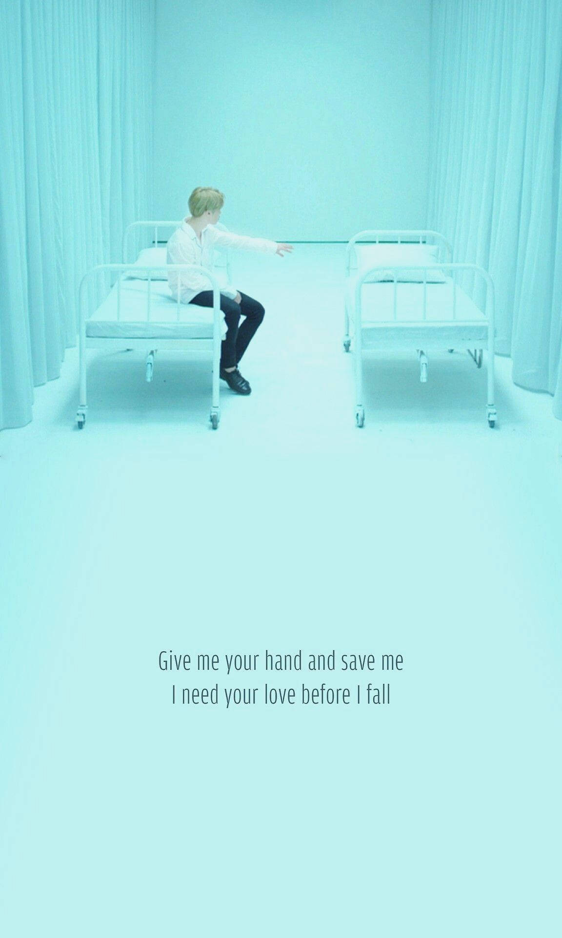 Estetiese Bts Save Me Muurpapier
