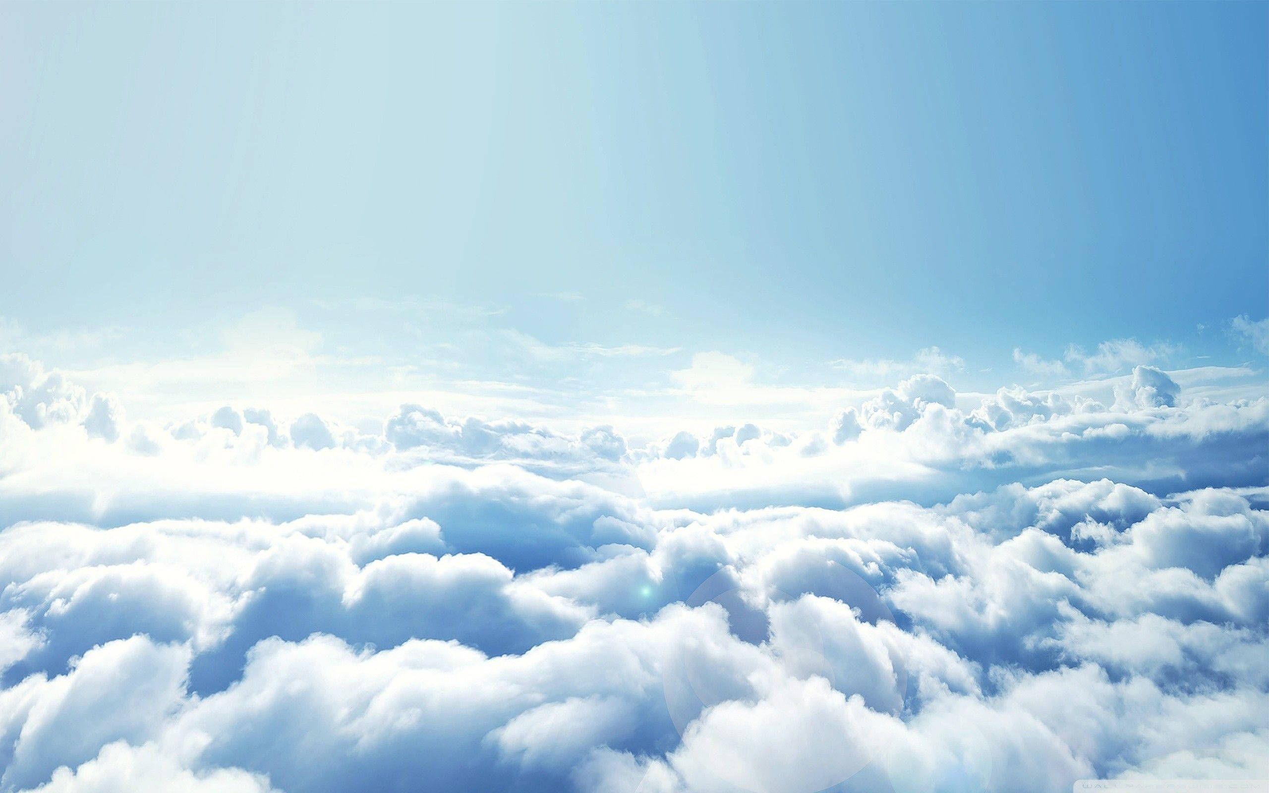 Estetiese Hemelse Wolk Muurpapier