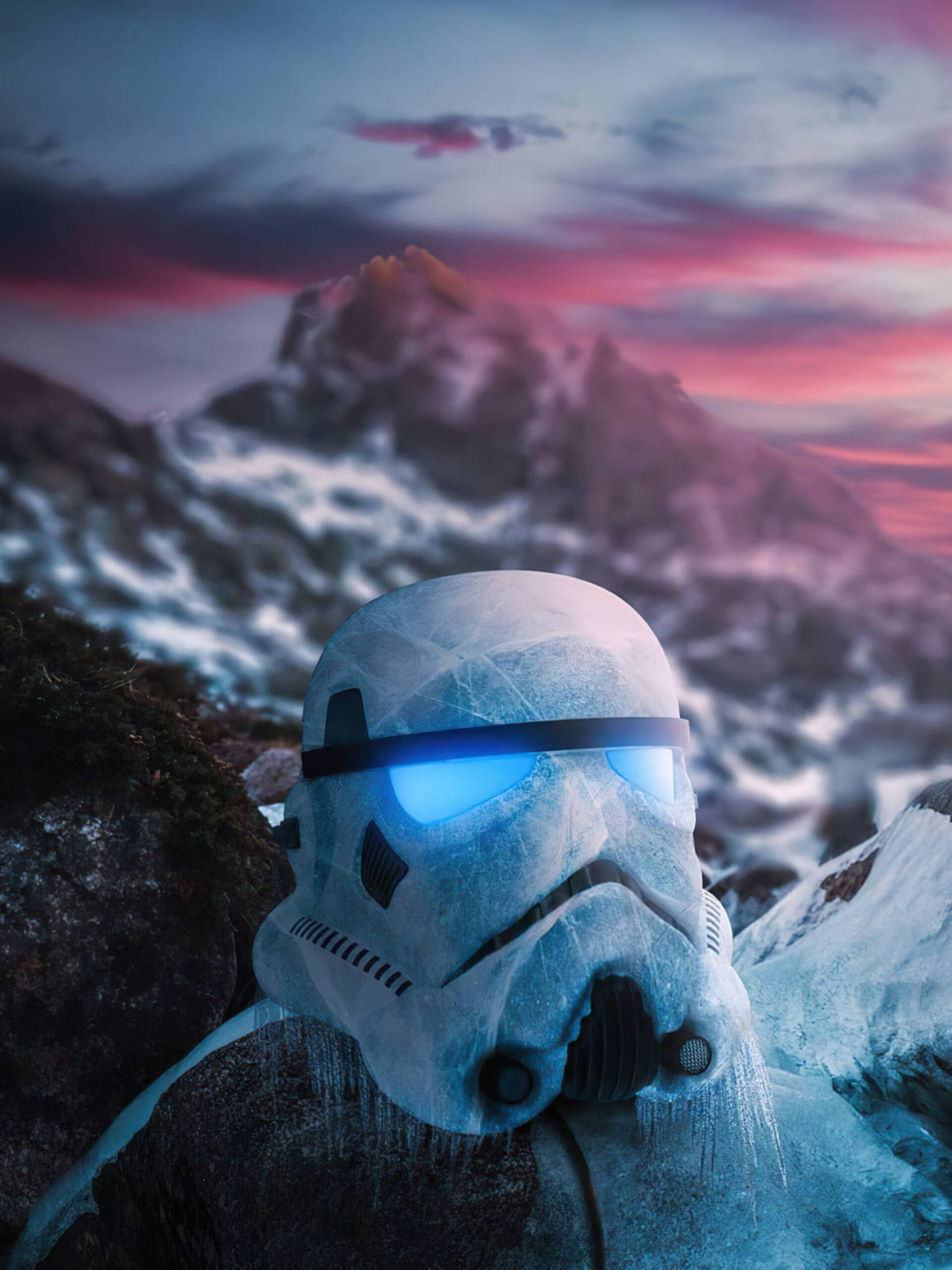 Estetiese iPad Bevrore Stormtrooper Muurpapier