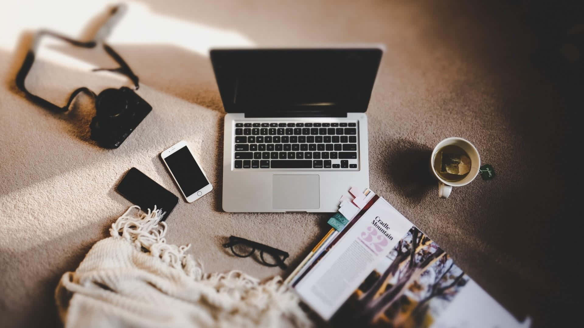 Estetiese Macbook-foto's — Estetiese macbook Muurpapier
