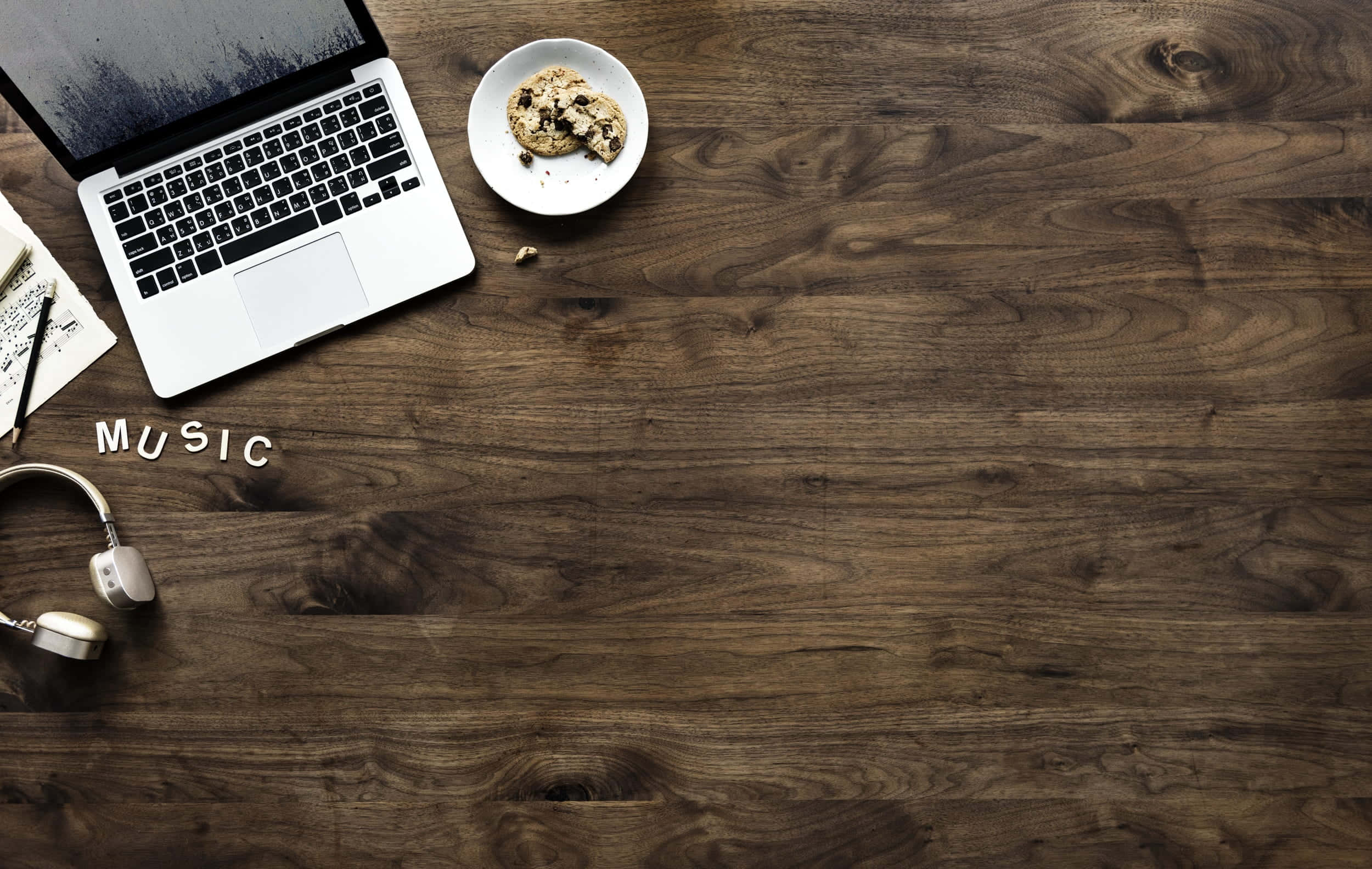 Estetiese MacBook prente Muurpapier