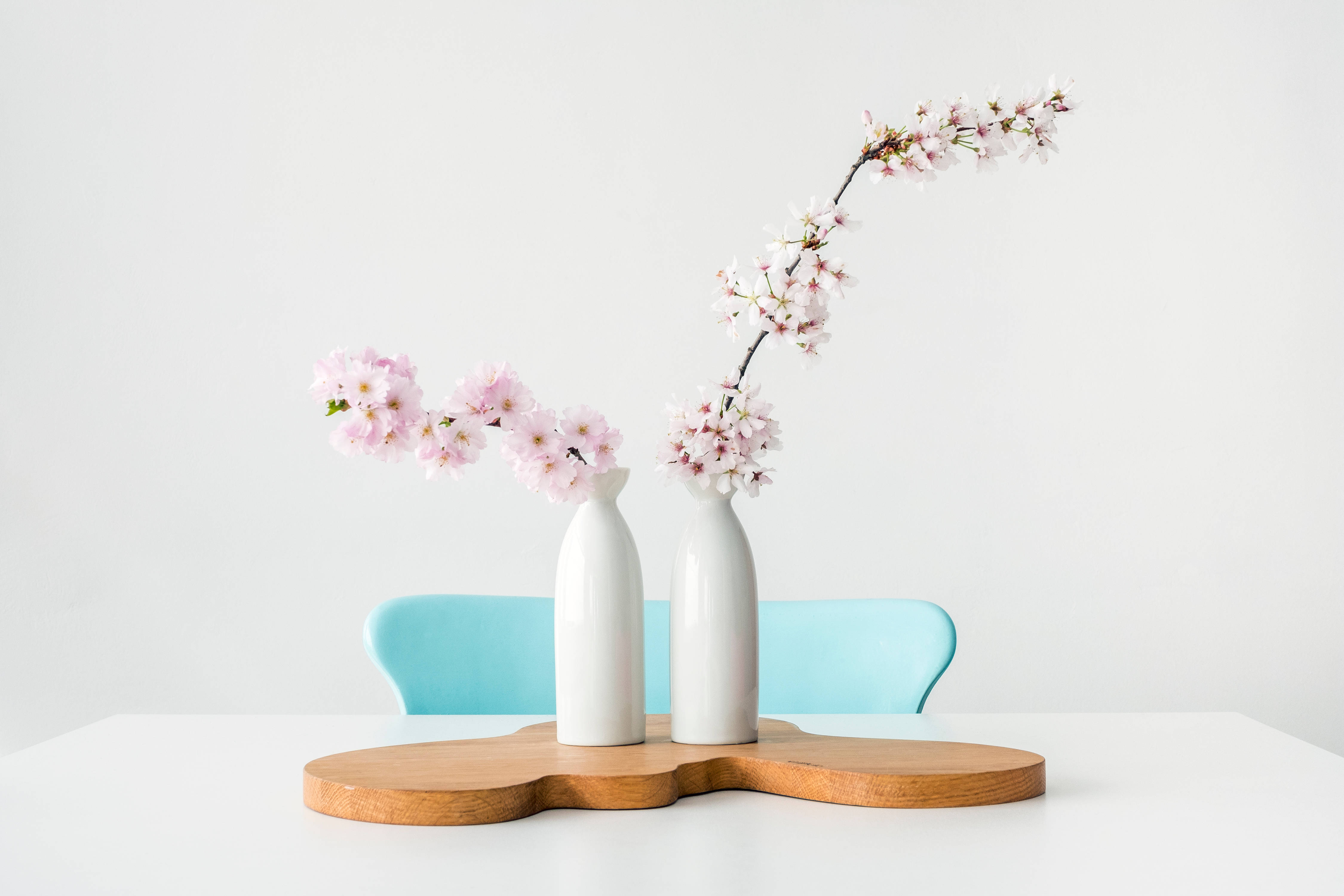 Estetiese Minimalistiese Pastel Gotiese Tafel Muurpapier