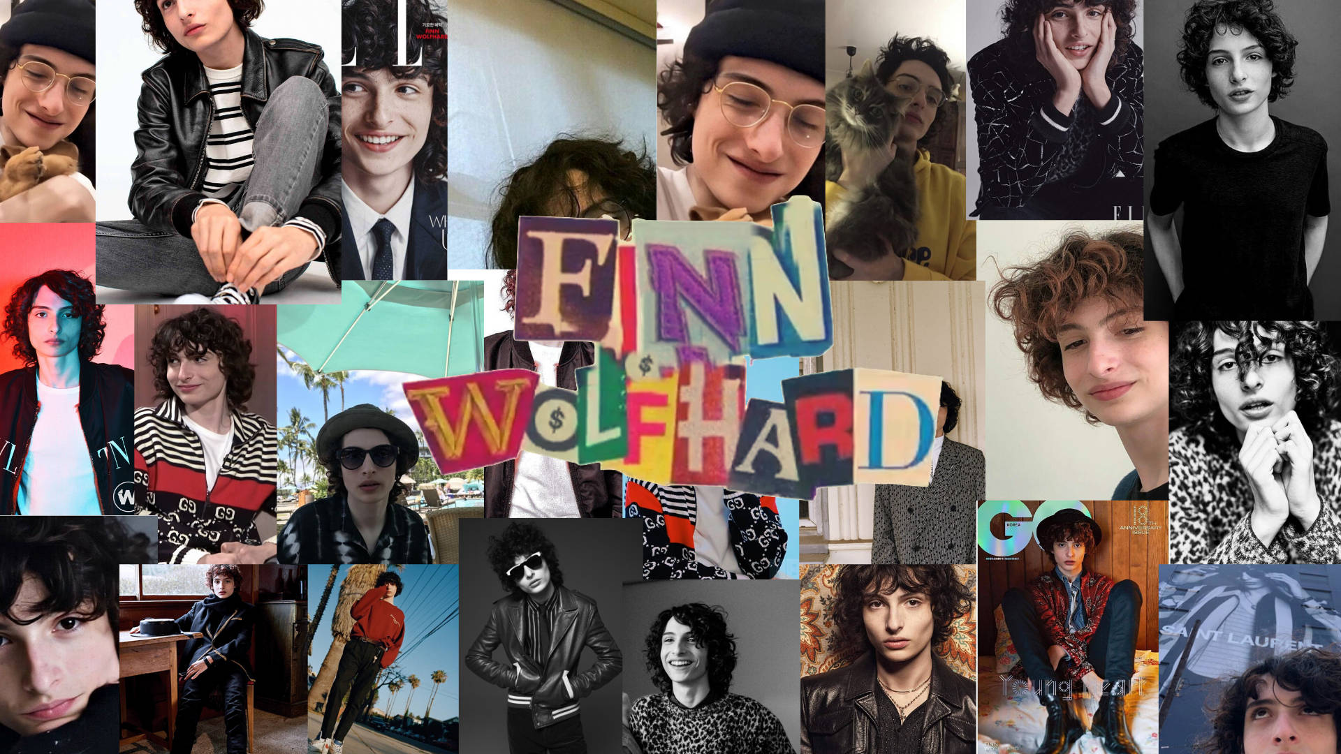 Estetiese Seun Finn Wolfhard Muurpapier