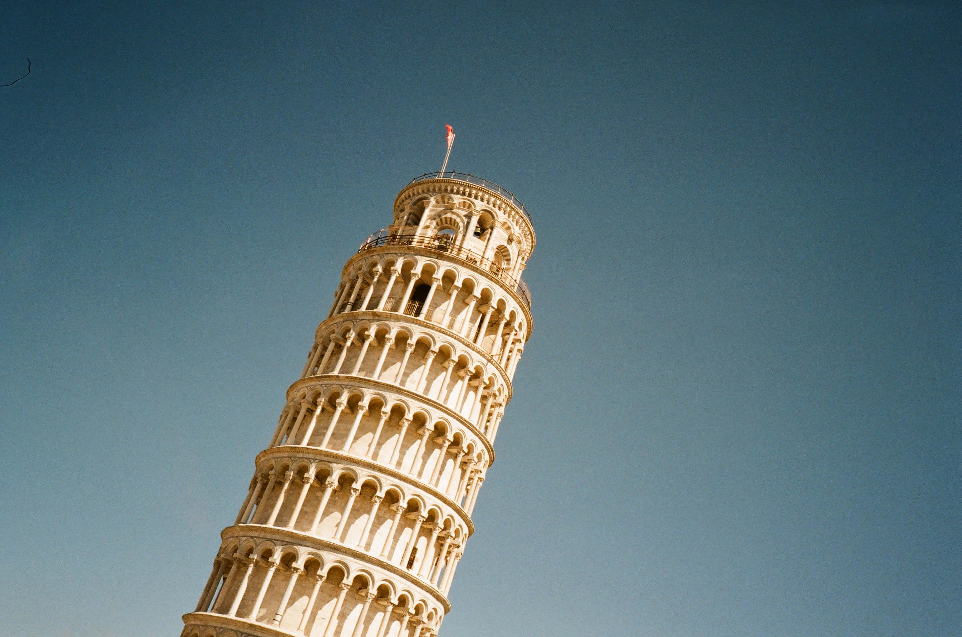 Estetiese Toring van Pisa Fotografie Muurpapier