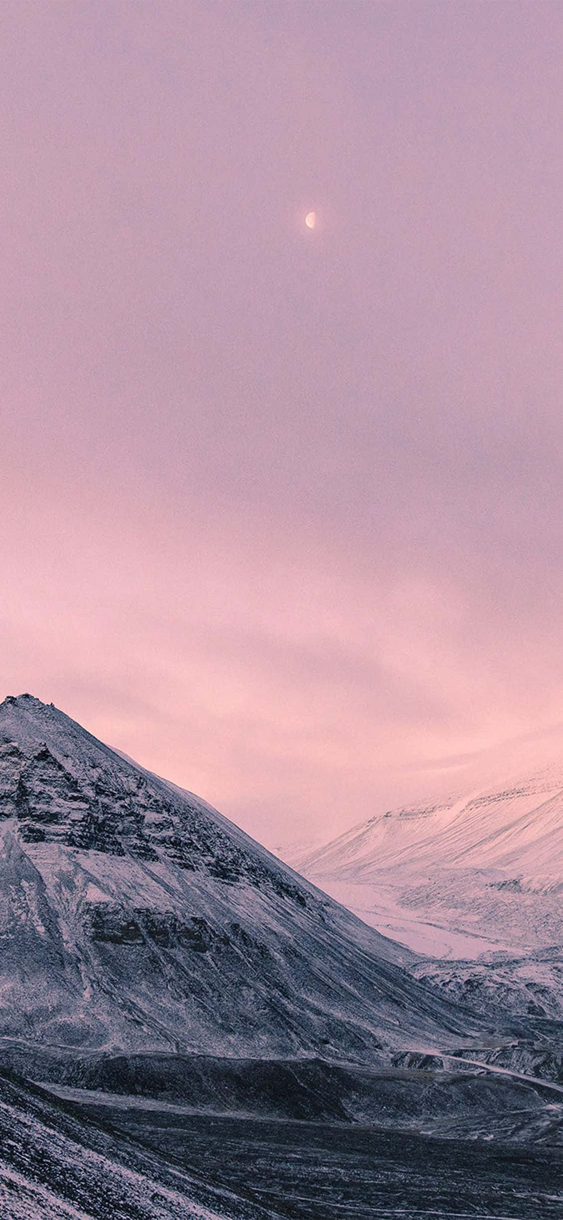 Eteriese Woudtoneel op iPhone X Muurpapier