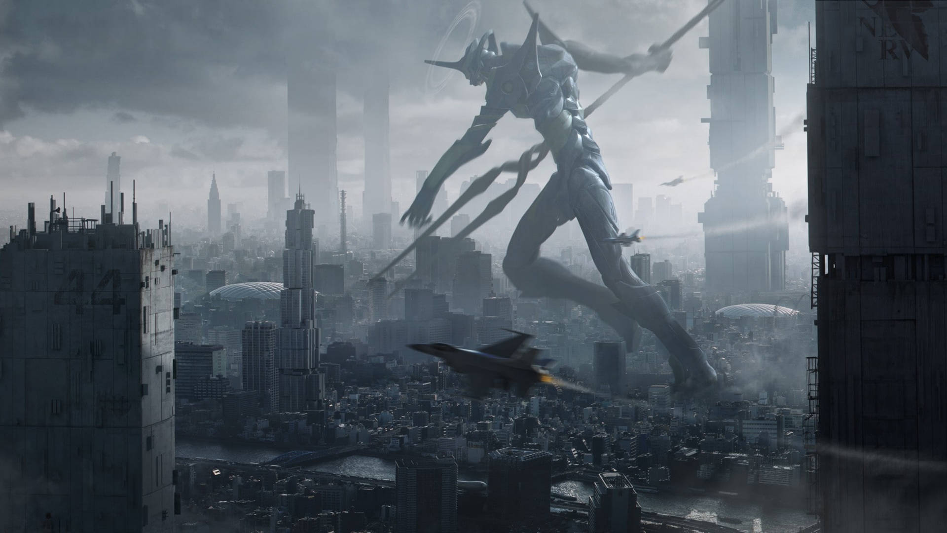 Evangelion 4K Gedempte Stad