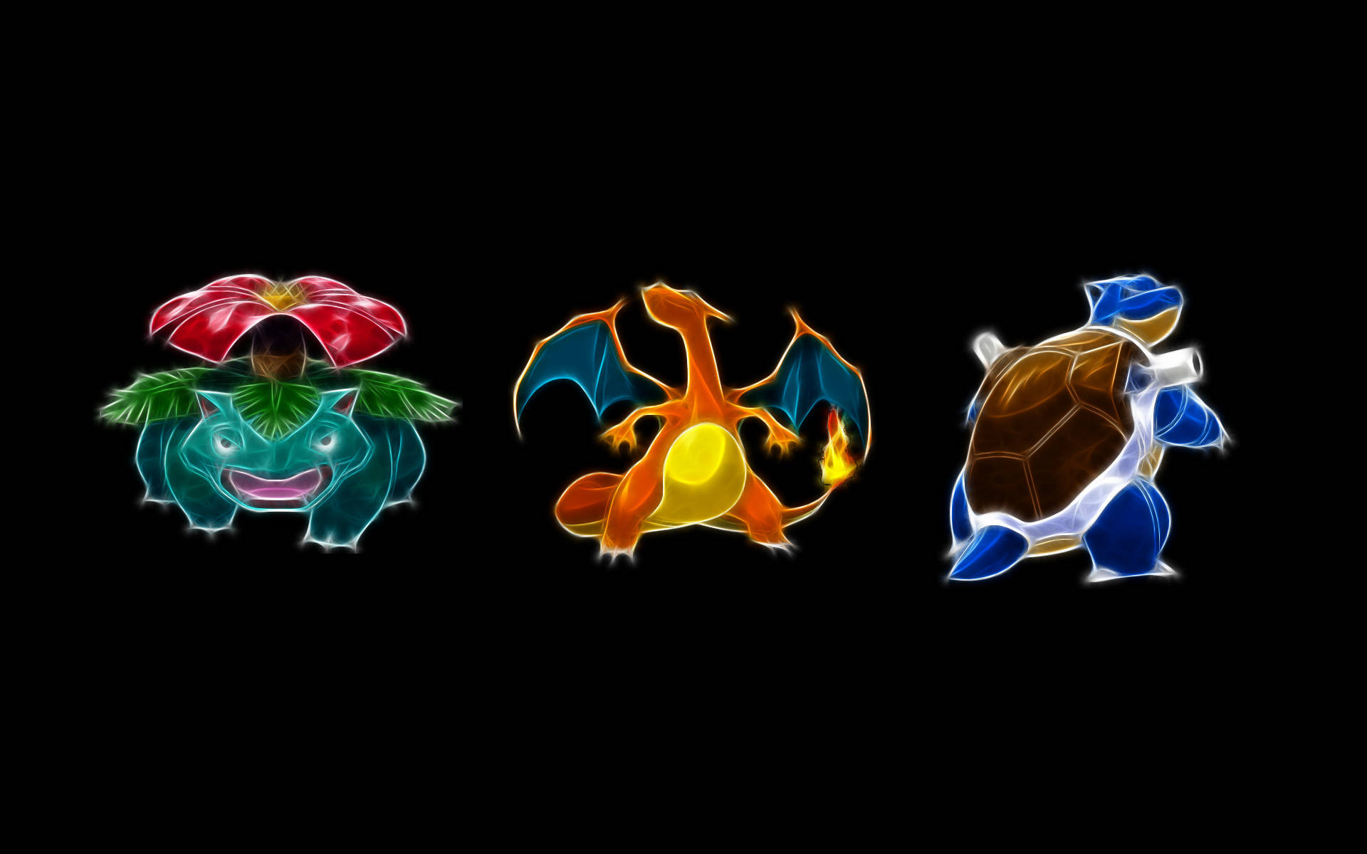 Evolusie Pokémanne Skoonste Bureaublad Muurpapier