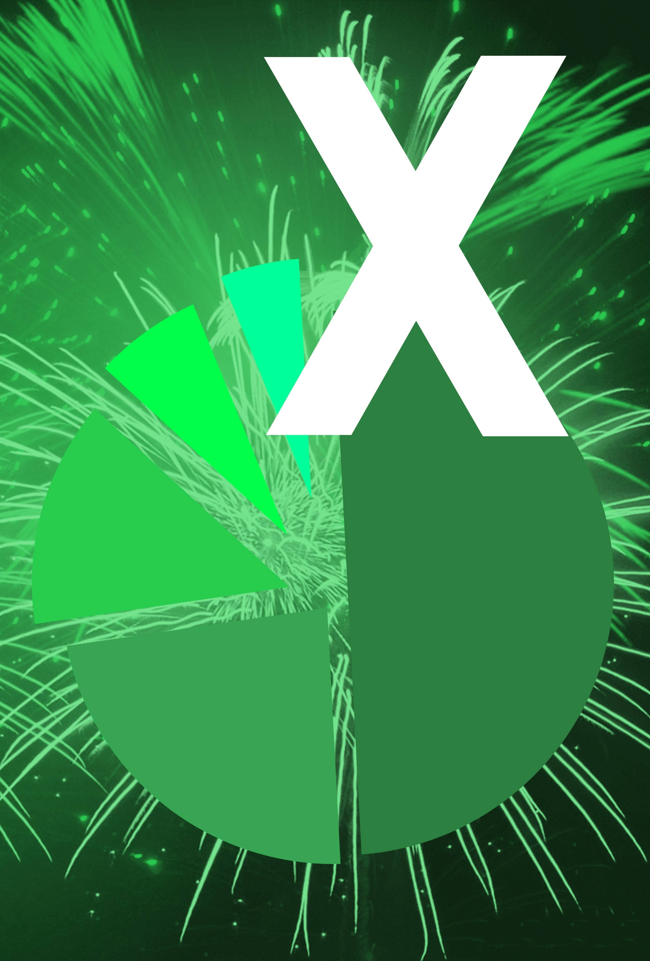 Excel Microsoft X-logo Muurpapier