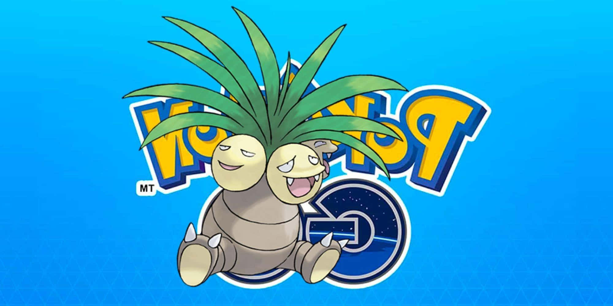Exeggutor in Pokémon Go-plakkaat Muurpapier