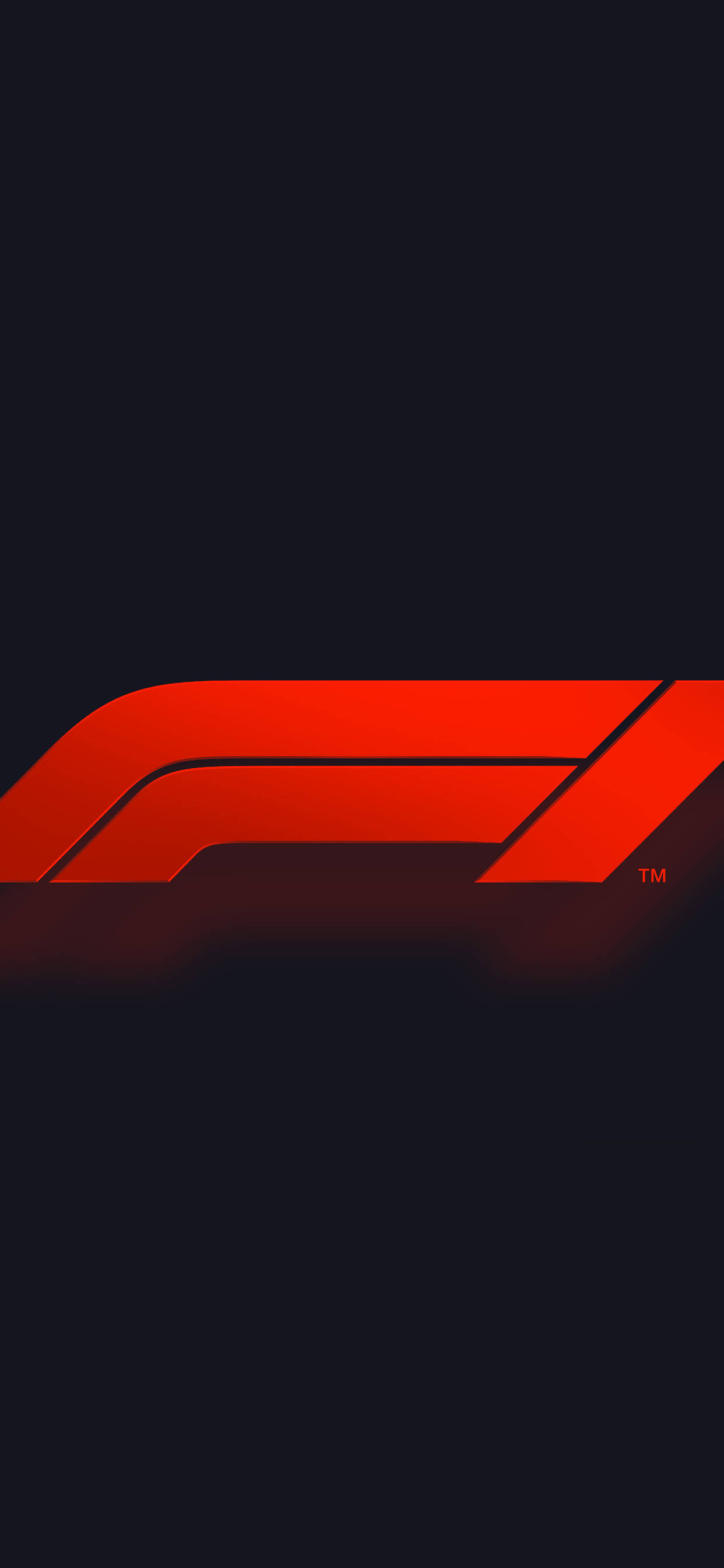F1 Rooi Logo iPhone Muurpapier
