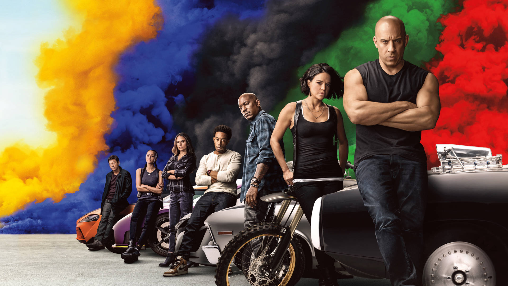 F9 Movie Fast And Furious Werkskerm
