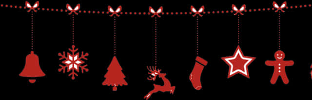 Feestelike Kersfeeskransversiering Muurpapier