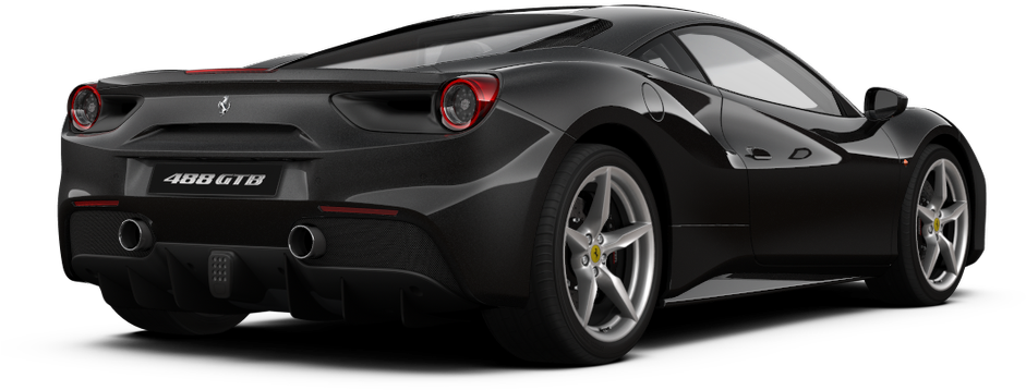 Ferrari488 G T B Agteraan Sig Muurpapier