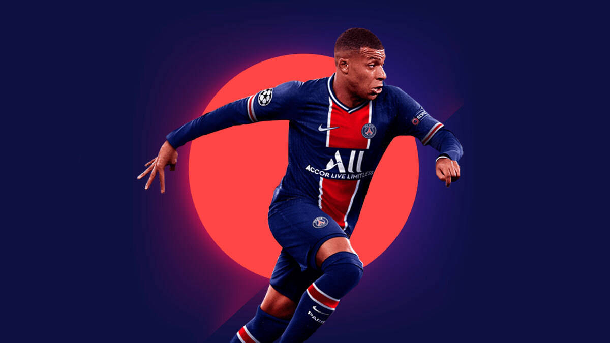 FIFA Hardloop Rooi Sirkel Muurpapier