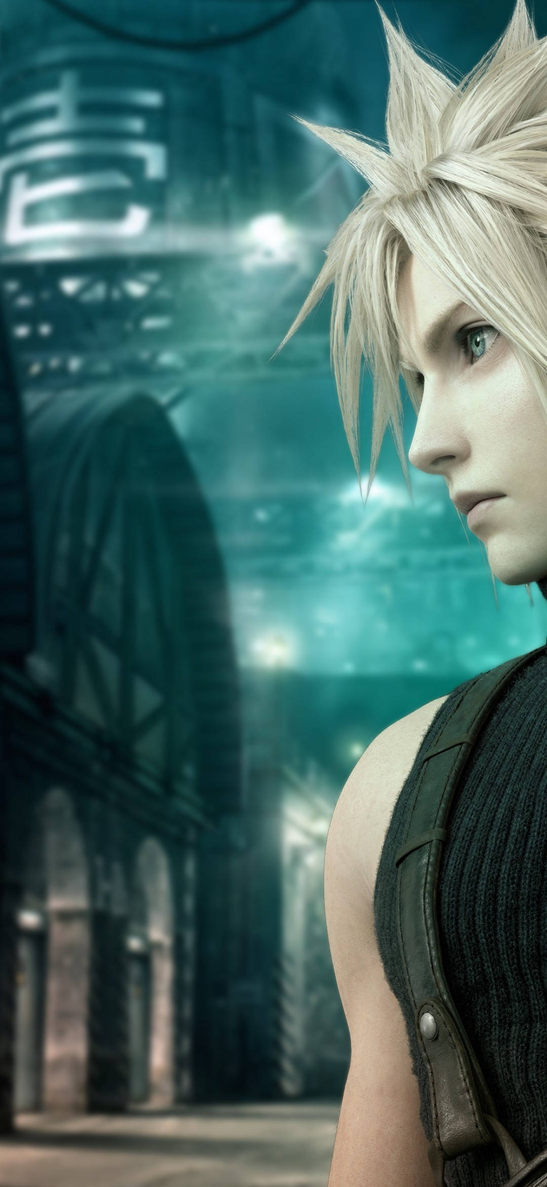 Final Fantasy 7 Cloud Syprofiel Muurpapier