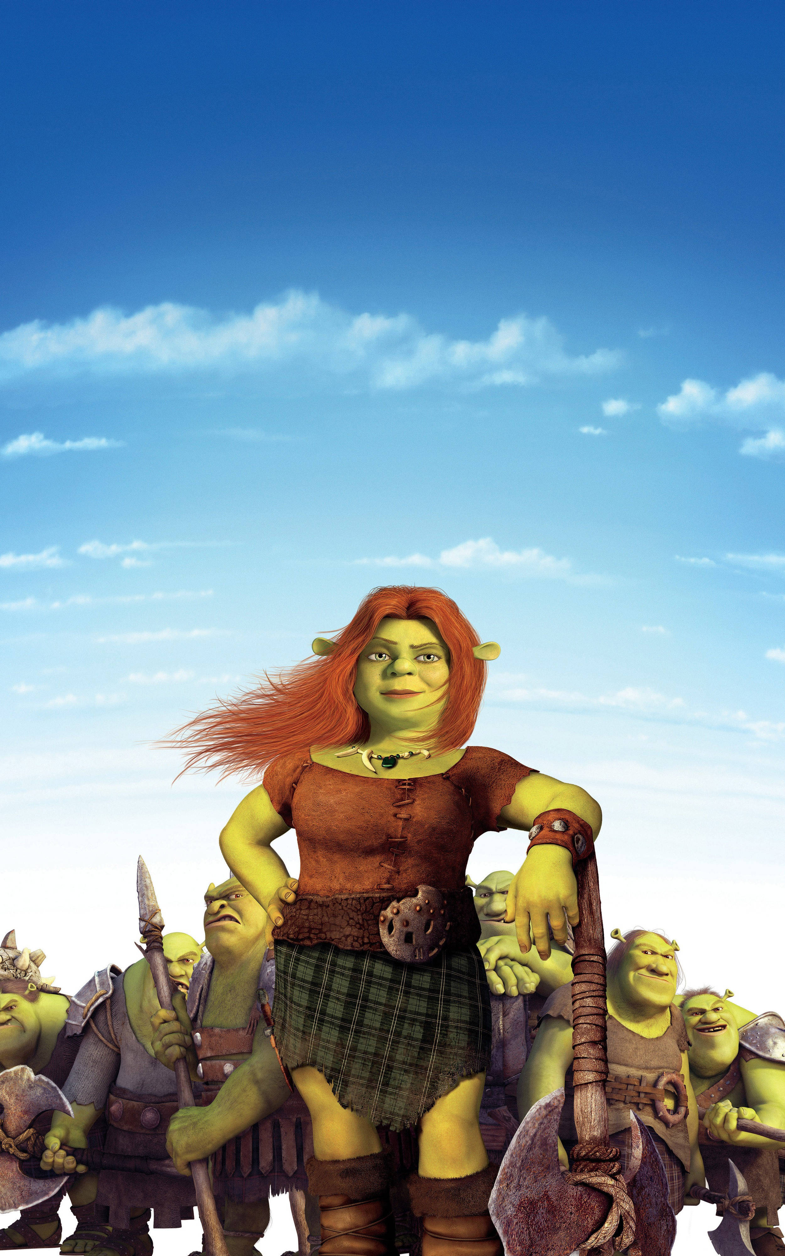 Fiona van Shrek Forever After Muurpapier