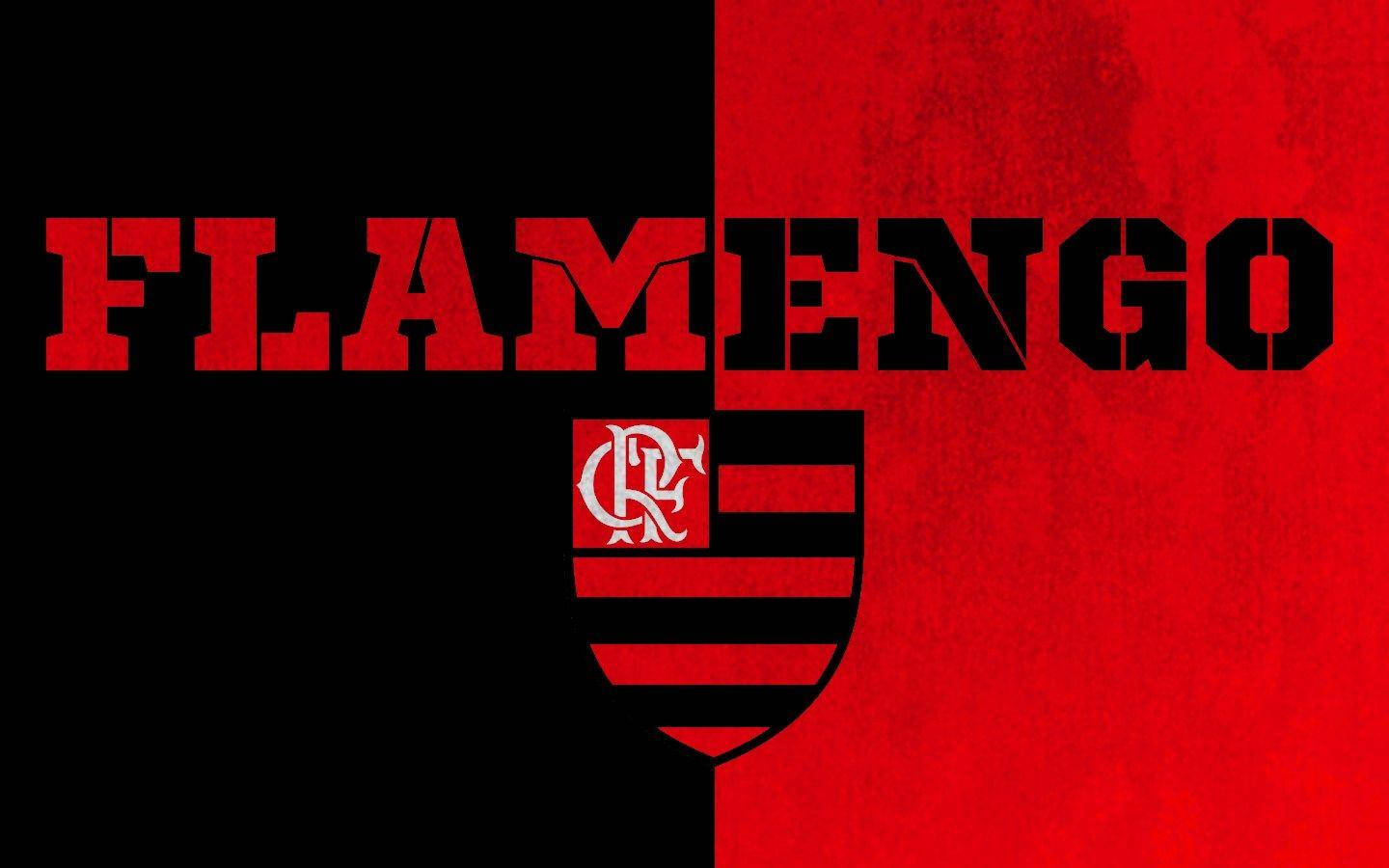 Flamengo Fc Dubbelkleur — Sokker GIF Muurpapier