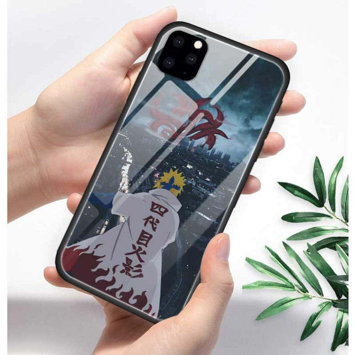 Foonomhulsel Anime Naruto iPhone Prent Muurpapier