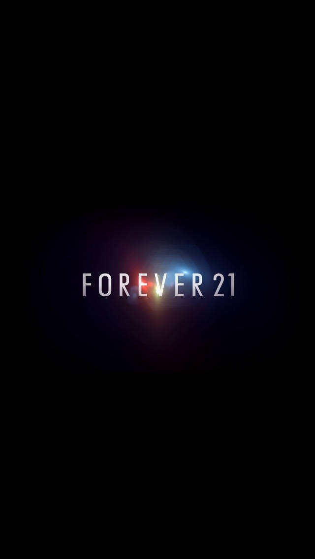 Forever 21 Swart Estetika Muurpapier