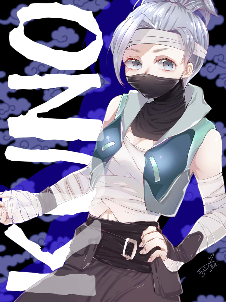Fortnite Kuno Anime Weergawe Muurpapier