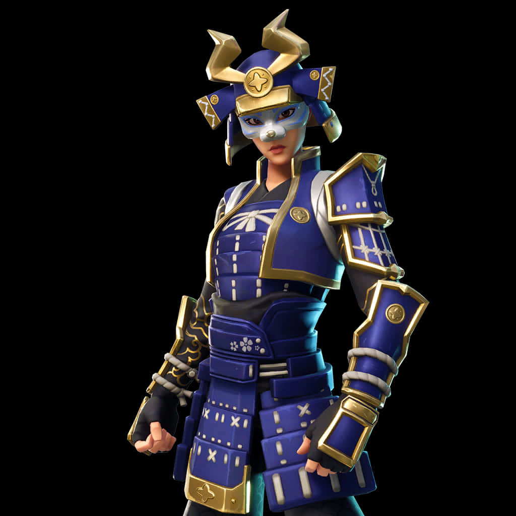 Fortnite Samurai Vegter Vel Muurpapier