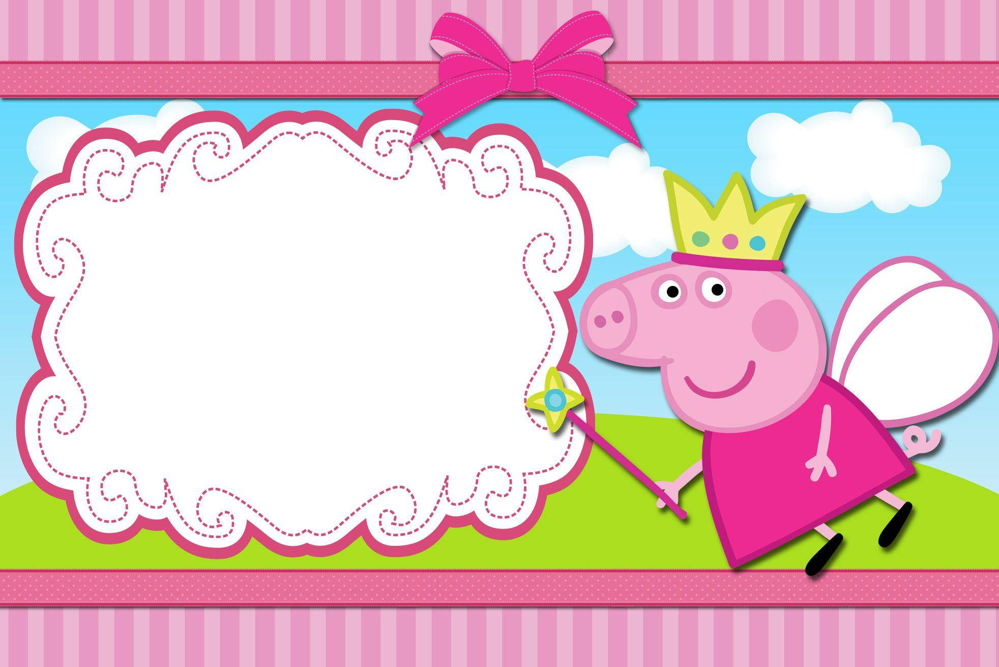 Fotorahmertjie van Peppa Pig-tablet Muurpapier