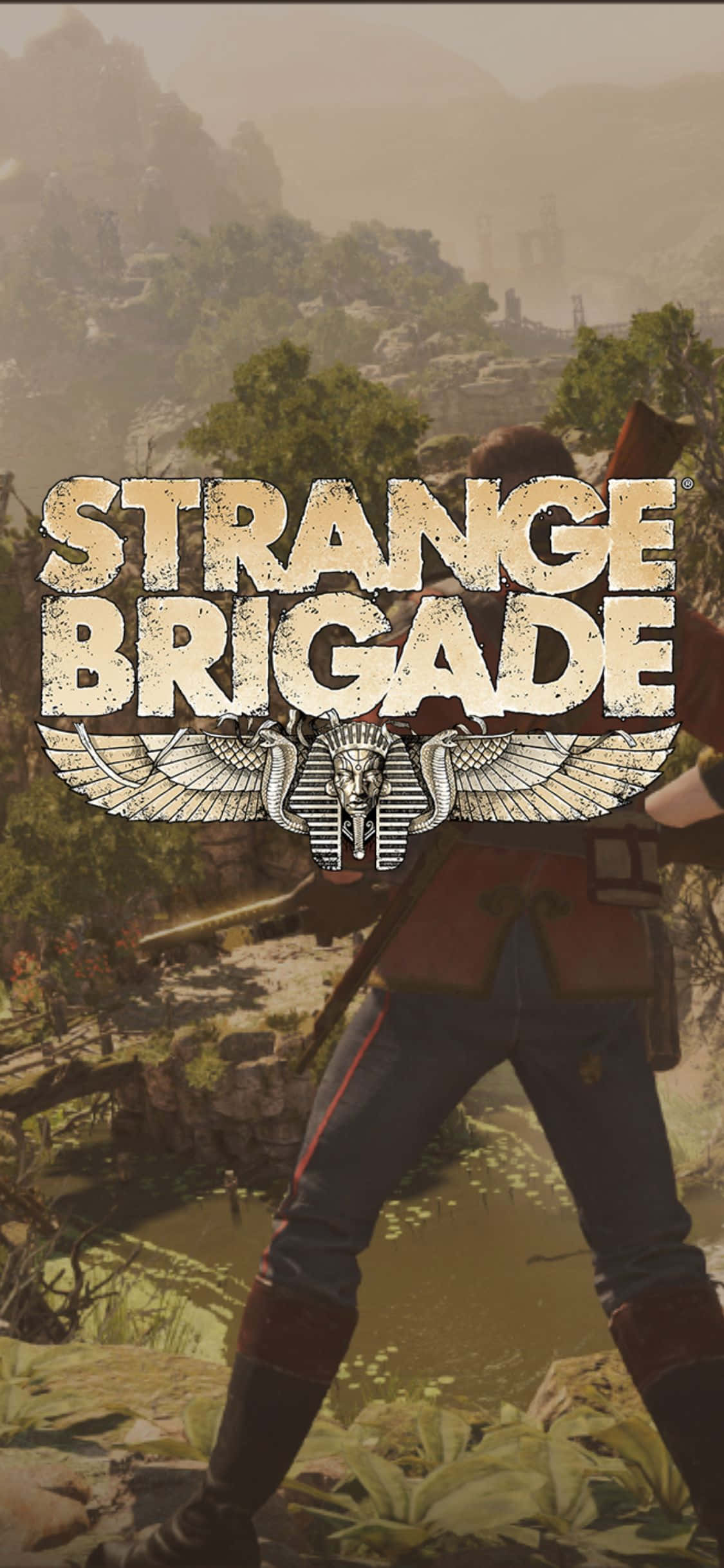 Frank Fairburne iPhone X Strange Brigade-agtergrond Muurpapier