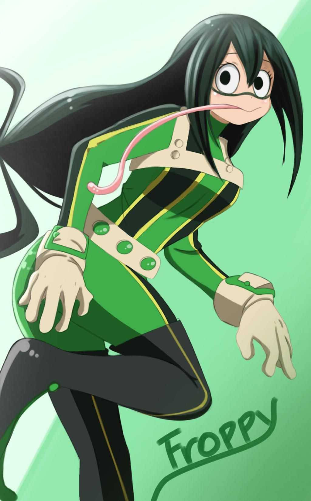 Froppy Held Van MHA Muurpapier