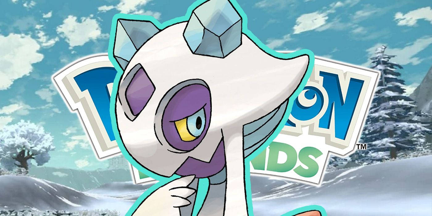 Froslass in Sneeuveld - Die Oogtrekkende en Misterieuse Pokémon Muurpapier