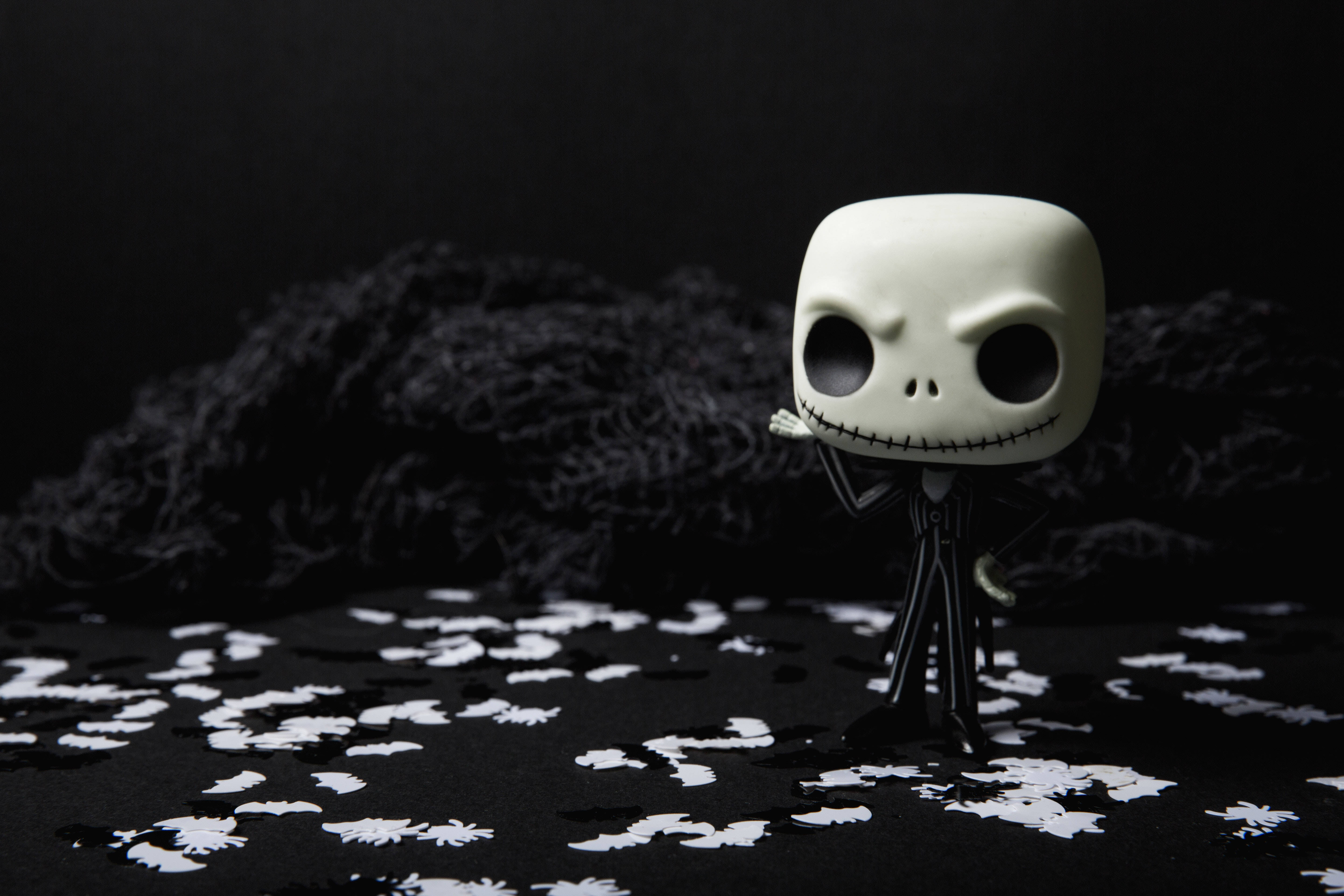Funko Halloween Kuns vir Skootrekenaar Muurpapier