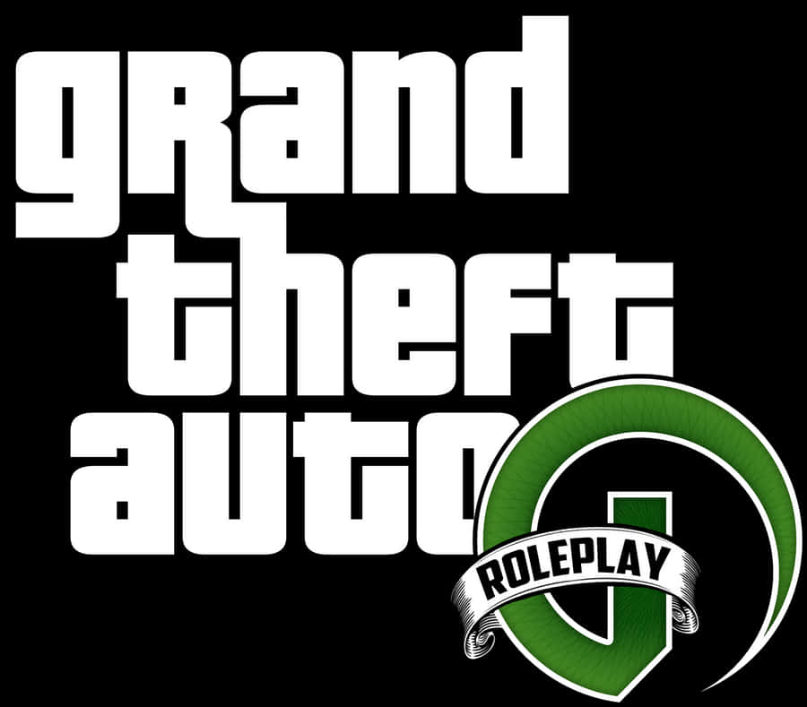 G T A Roleplay-logo Muurpapier