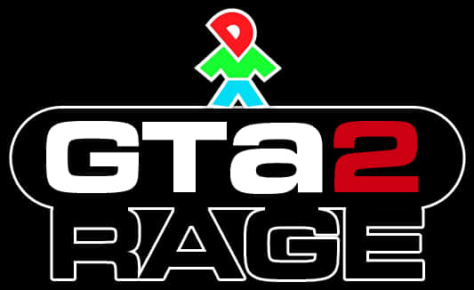G T A2 Rage-logo Muurpapier