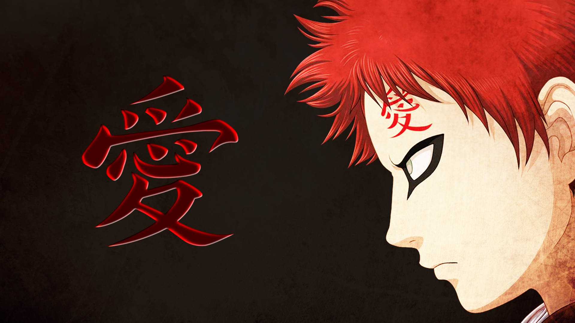Gaara se Voorkopmerk Naruto iPad Muurpapier