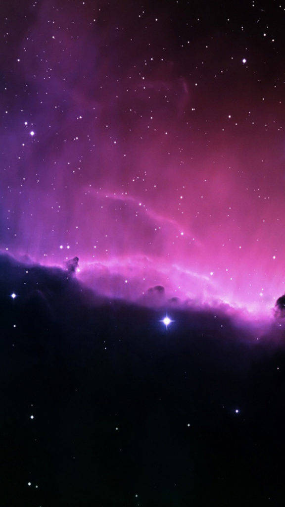 Galaxy en Ruimte iPhone Muurpapier